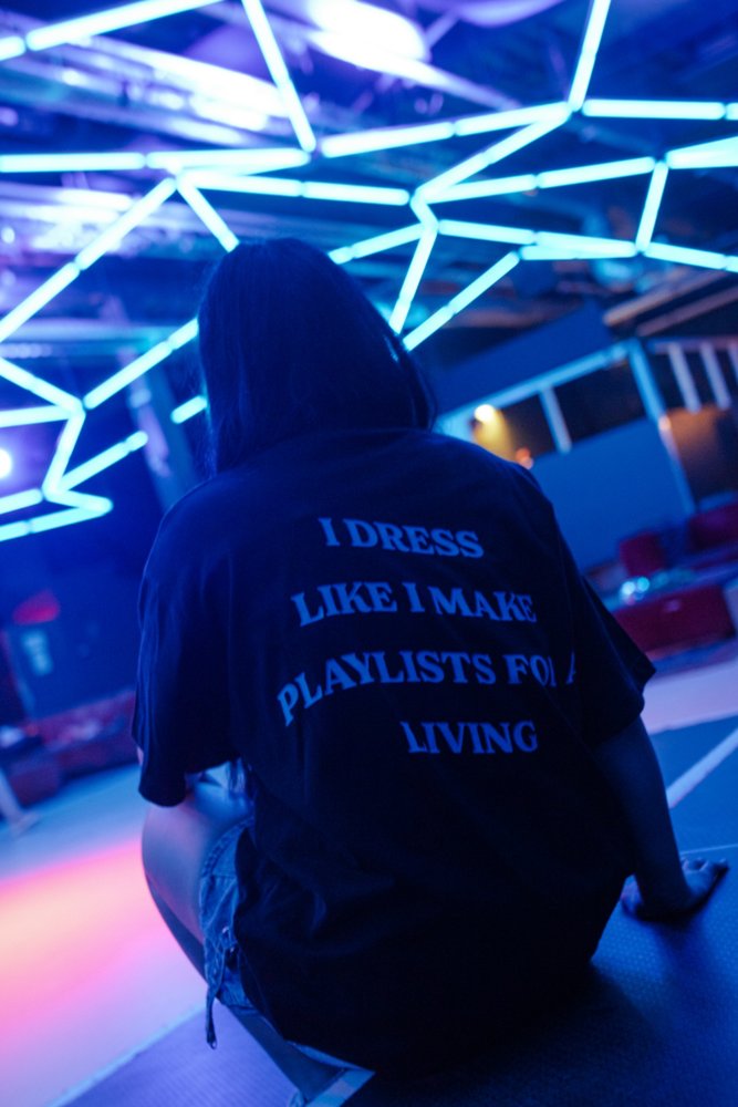 PLAYLIST TEE — Midnight Curator Edition