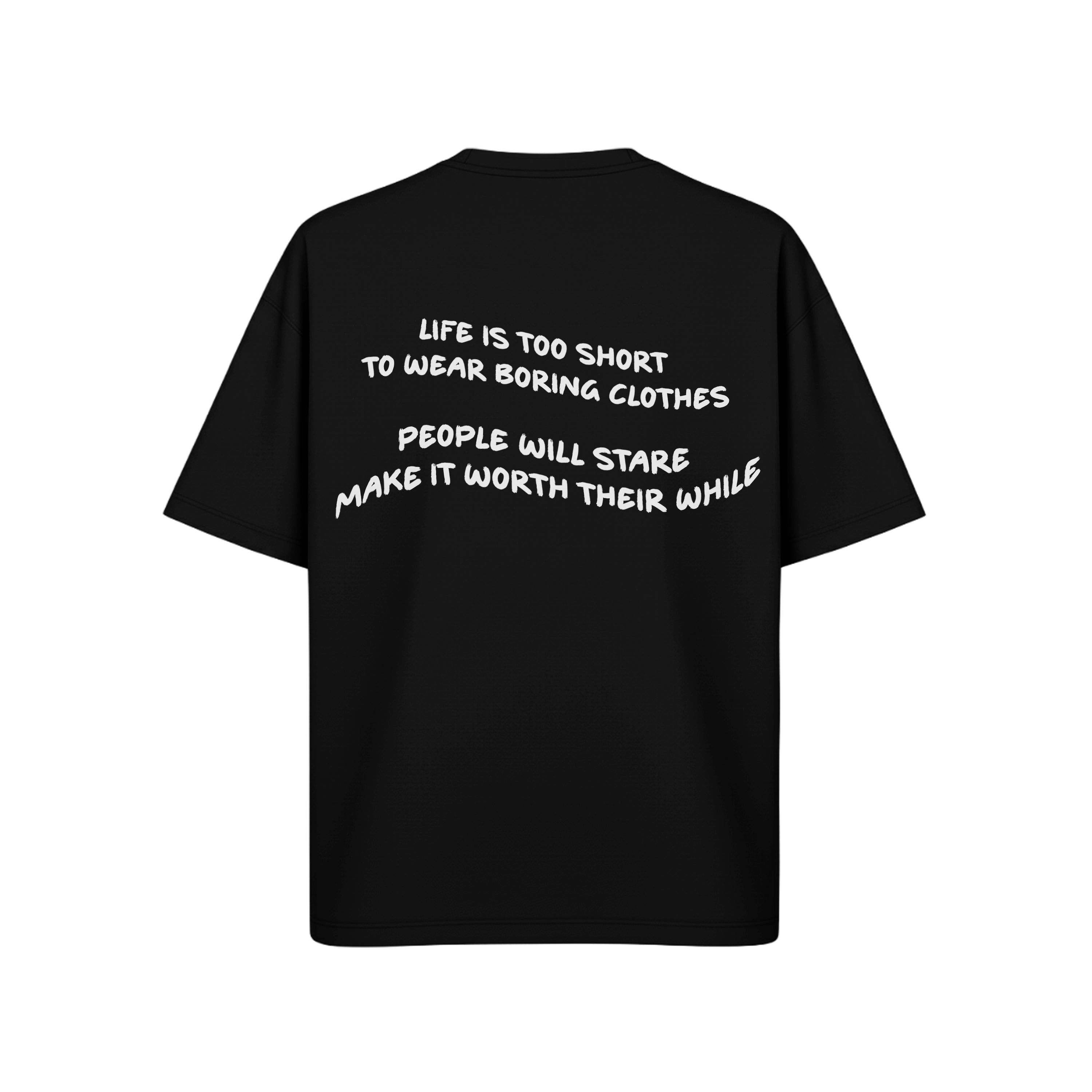 CTRL Statement Tee — Blackout Ink Edition