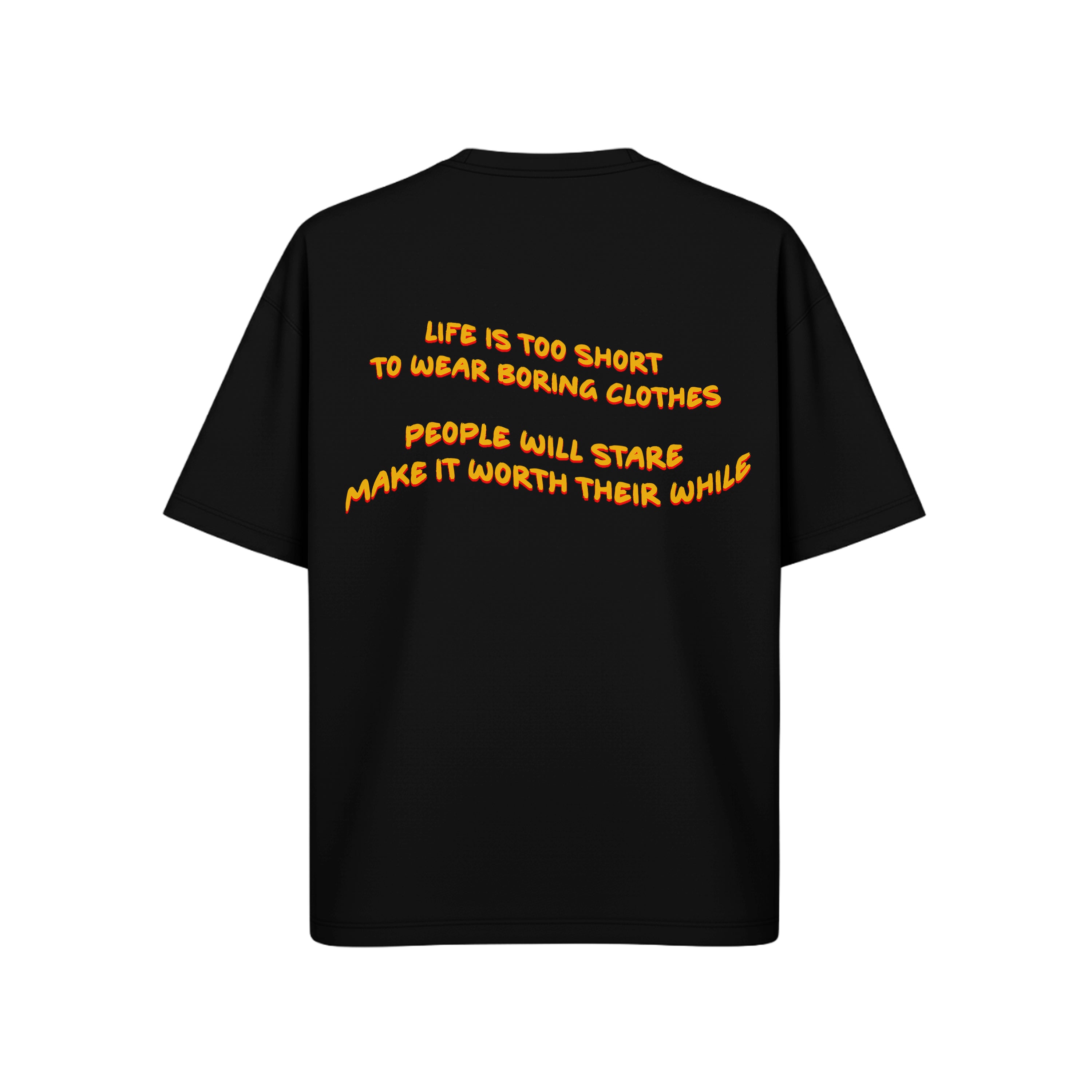 CTRL Statement Tee — Flame Gradient Edition